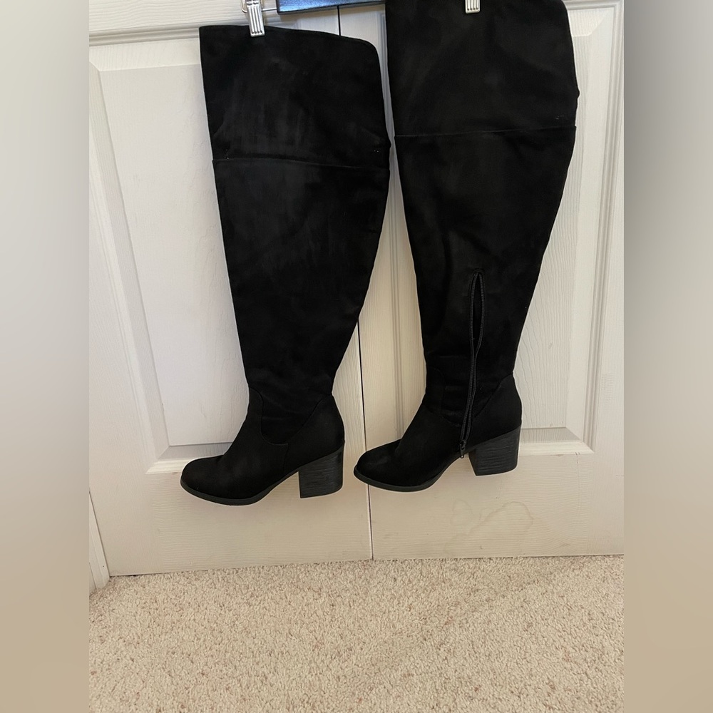 Journee over the knee wide calf boots